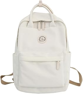Kawaii Backpack Cute Simple Ita Bag with Pendant Accessories Aesthetic Multi-Pockets Tote Bag Back to School Supplies