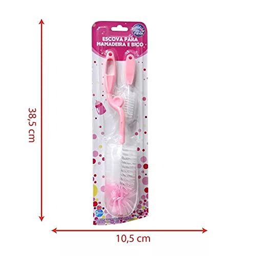 Acessorio Para Mamadeira, Pais e Filhos, Rosa