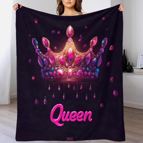 Couverture microfibre Royal Crown 3D lit Queen 150x200cm pour jeunes - 4