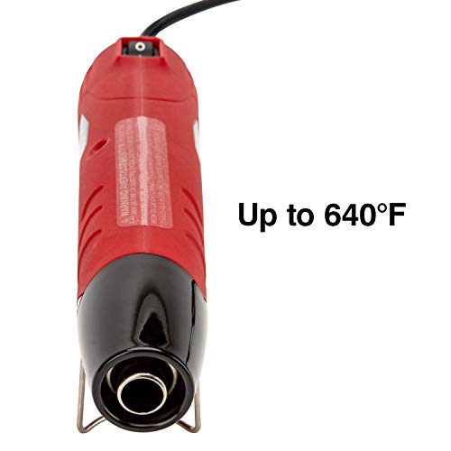 Master Appliance Ec-Mini Heat Gun For Crafts, Shrink Wrap, Heat Shrink Tubing, Wire Connectors, Electrical Connectors, Epoxy Resin, Candle Making Heatgun, Embossing Hot Air Gun W/Heat Shrink Reflector #TOP4