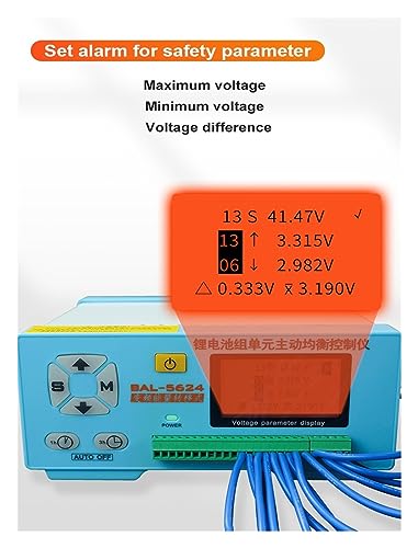 Équilibreur de batterie actuel 5A contre la perte de capacité Li 2S-24S