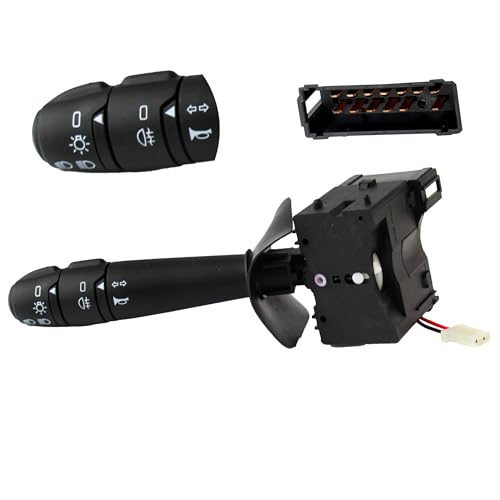 Commodo compatible pour Kangoo 1 et Megane 1 (1995-2007) AVEC ANTIBROUILLARDS ARRIÈRE UNIQUEMENT | 7701044278 | 7701045864