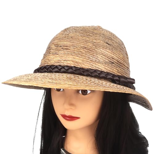 Needzo Safari Hat Accessory, Headwear for Outdoor Recreational Activities, Vacation, Party Accessories, and More, Size Youth Small, 13.75 Inches by 12 Inches Beige2