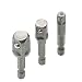 Produktbild BESTOMZ 3 tlg Sechskant Stecknussadapter Stecknuss Adapter Steckschlüssel Schraubenschlüssel Nuss Set Verbindung Kopfverlängerung mit Farbbänder für Akkuschrauber