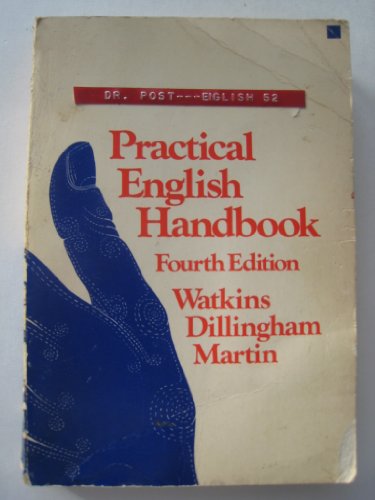 Practical English handbook 0395168236 Book Cover