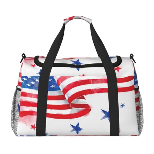 Bolsa de viaje de gran capacidad con diseño americano para natación y deporte