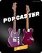 Leo Jaymz TL Electric Guitar - Flame Maple Top, Mahogany Body, Maple Neck - Alnico V Pickups, Locking Tuners - Solid Choice for Beginners & Intermediate Players (Purple Ocean)