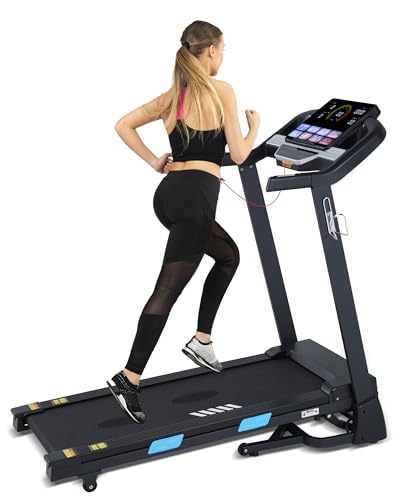 BORGUSI Auto Incline Treadmill with Bluetooth and LCD