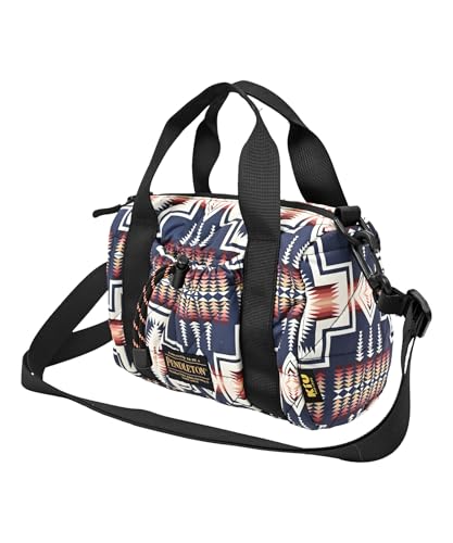 KiU キウ ペンドルトン_スクエアパデッドミニボストンバッグ PENDLETON_SQUARE PADDED MINI BOSTON BAG 防水 撥水 キルティング バッグ ミニバッグ ショルダー ポケット おしゃれ かわいい カジュアル アウトドア 秋冬 ハーディング ネイビー K483-576
