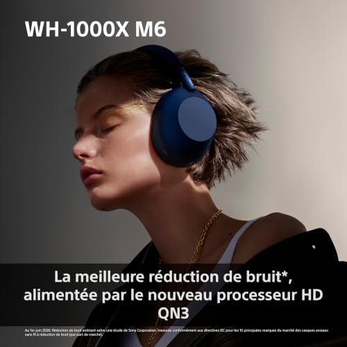 arceau sans fil WH1000XM6 à réduction de bruit active - vue 7