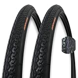 COPPIA COPERTONI BICI DONNA 26 X 1 3 8 NERO 37 590