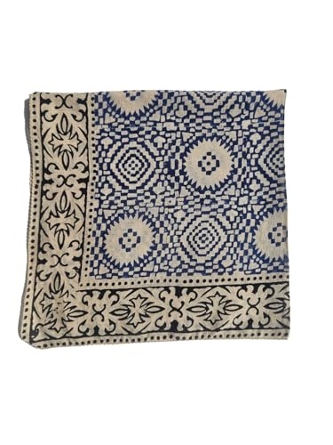 Organic Cotton Bandana Soft Lightweight Cotton Scarf for Women Handmade Boho Cotton Hand Block Bandanas3