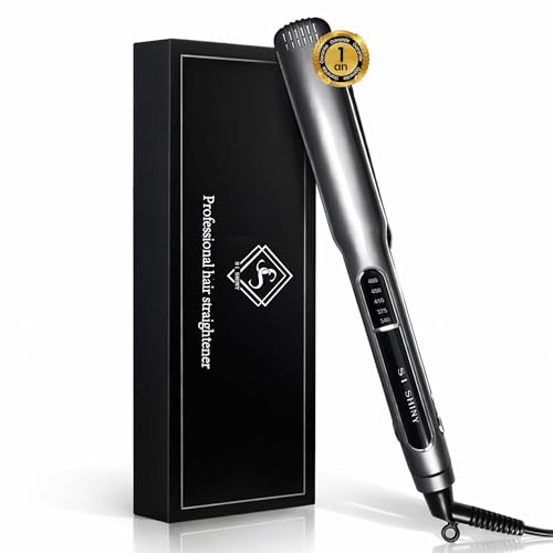 SI SHINY - Lisseur Cheveux Professionnel - Plaques en Titane