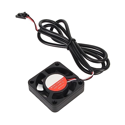 3D Printer Cooling Fan, 4010 40X40X10mm Dual Ball Cooling Fan, Hydraulic Bearing Brushless DC Cooling Fans for Prusa I3 