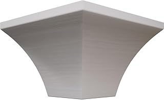 3 1/2"P x 4"H WM291 Americraft Solid Paint Grade Wood TrimPro Crown Moulding Outside Corner, Primed Pine (Matches Moulding MLDW01X05WM291PP)