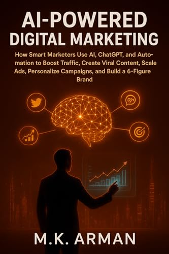 AI-Powered Digital Marketing : How Smart Marketers Use AI, ChatGPT, and Automation to Boost Traffic, Create Viral Content, Scale Ads, Personalize Campaigns, ... Brand (Modern Marketing Series Book 3)