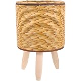 Panier à fleurs et plantes : idéal comme support pour pots de fleurs, en intérieur, dans le salon ou les couloirs