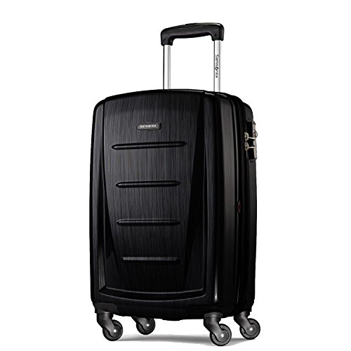 Samsonite Winfield 2 Fashion 20" Spinner Carry on Brushed Black Samsonite Winfield 2 Fashion 20" Spinner Carry on Brushed Black
