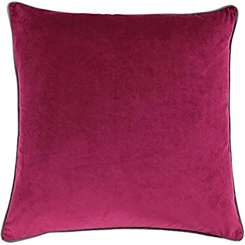 Riva Paoletti, Meridian Signature Collection, Cranberry/Mocha, 55x55cm