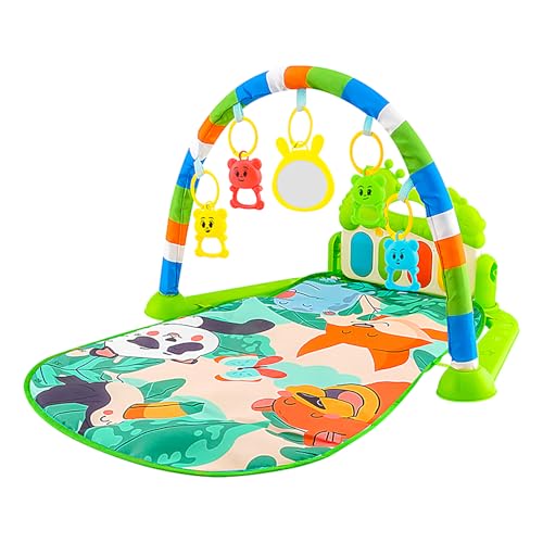 Tapis D'Éveil Pour Bébé,75x58x40cm Tapis Musical D’Éveil Pour Bébé Avec Musique Et Lumières, Arche De Jue, Jouets D'activité Amovibles, Éducatif Parc Enfant, De La Naissance, Chambre Bébés