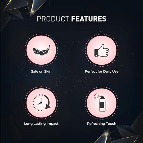 Image of ENVY Dark & Absolute Deodorant For Men -140 ML Each, Pack of 2 | Long Lasting Deodorant Fragrance Scent