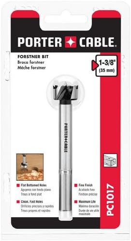 PORTER-CABLE PC1017 Forstner Bit, 1-3/8-Inch