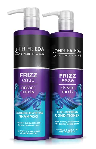 John Frieda Frizz Ease Dream Curls Curl Defining Conditioner, 500 ml, Anti-Frizz Conditioner für lockiges, gewelltes Haar… – Ansicht 5