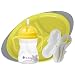 b.box Toddler Feeding Set | Color: Lemon Sherbet | Includes: Sippy Cup, Cutlery Set and Divided Plate | 6 Months + | BPA-Free | Phthalates & PVC Free | Dishwasher & Microwave Safe