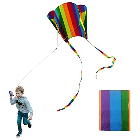 TSHAOUN Rainbow Pocket Kite for Kids Cover
