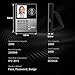 JIAN BOLAND Employee Time Clock-Time Clocks for Employees Small Business Face Recognition,Badges&PIN Attendance Machine, 0 Monthly Fee Office in/Out Punch Clock, with 5 Badges & USB Flash Drive-T500