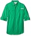 Columbia Sportswear Men's Tamiami II Long Sleeve Shirt, Dark Lime, Medium
