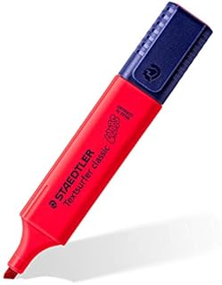 STAEDTLER Textsurfer Classic zakreślacz w kolorze czerwonym w kolorze Excel  pudełko 10 sztuk