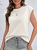 Cicy Bell Womens Cap Sleeve Cotton Tank Tops Summe... #2