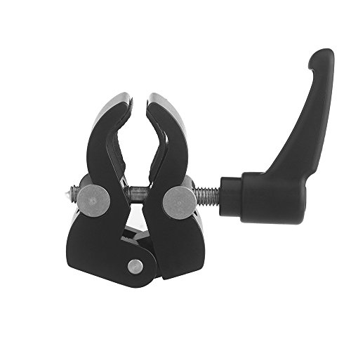 Andoer Camera Magic Friction Arm Small Super Clamp Crab Pliers Clip Small-Size 4.9cm Bite Black