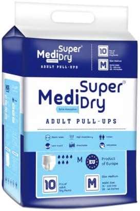 Adult Diaper M Size Pants | Men & Women | 10 Units