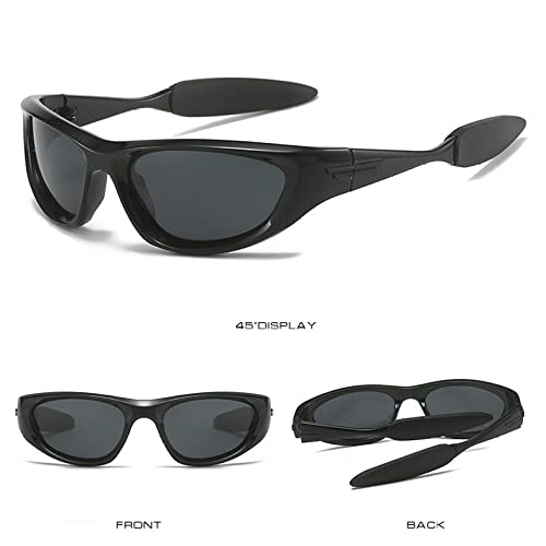 Polarized Punk Sunglasses Women Sports Sun Glasses Men UV400 Goggle Cat Eye Shades Mirror Colorful Eyewear4