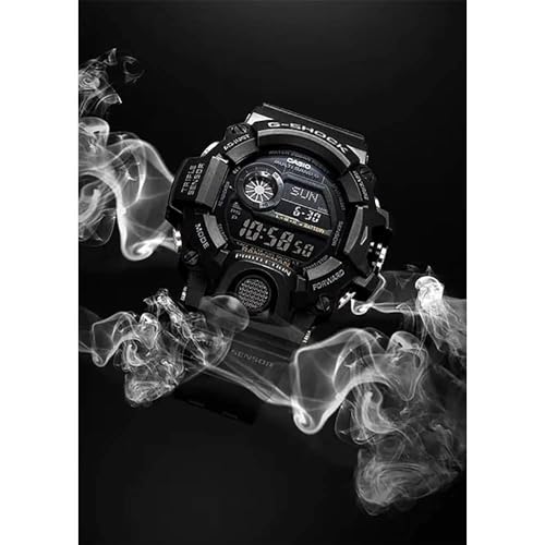Image of Casio G-Shock Rangeman GW9400-1B All Black Triple Sensor Tough Solar Watch