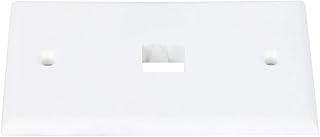 Panel gniazd sieciowych, instalacja pod kątem 45° Odporna na zużycie, pyłoszczelna płaska płyta czołowa zapobiega starzeniu się aplikacji multimedialnych