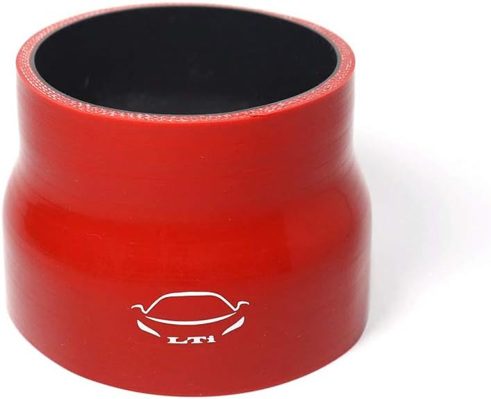 Mangueira redutora reta de silicone TenKeAuto 4 camadas para admissão e turbo, 8,89–10,16 cm – 7,62 cm