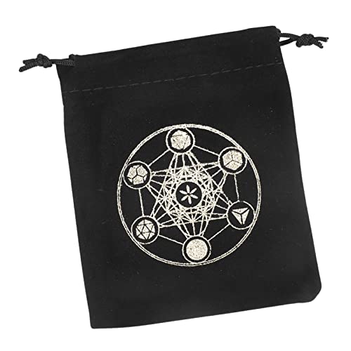 Bolsa de cartas de tarô - Bolsa de Jóias e Bolsa de Veludo - Sacos de cartão de tarô de veludo 4,0