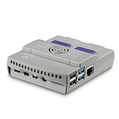 image for Vilros Raspberry Pi 4 4GB Retro Gaming Kit with 2 USB Gamepad Controll