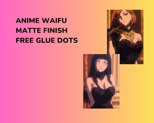 Image of Posters Inc Pack Of 20 Anime Waifu Posters,Wall Decoration Items For Living Room, Cute Wall Posters For Home Decoration items, Gifts For Men And Best Friend, 8x12 Inches Size, 300 GSM Paper