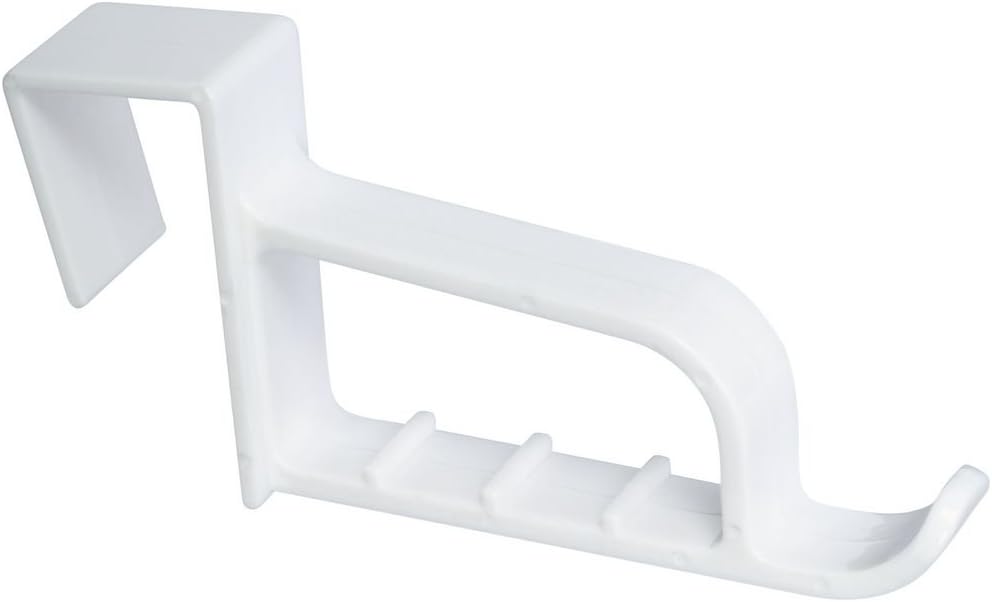 National Hardware N308-296 V2715 Double Hook in White