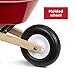 Wagon for Kids, Rolling Cart, Garden Cart on Wheels, Baby Wagon, Radio Flyer Kid's Wheelbarrow, Red, for Ages 3+ Years