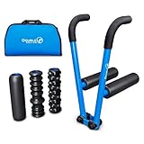 DoubleUP Roller Performance Kit - Muscle Massager with Lever-Action Pressure Control and Quick-Chang