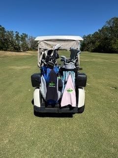 Towel for Golf Bag in Black
