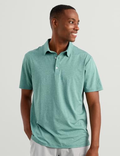 Camiseta polo para hombre HUK Pursuit, de manga corta y rendimiento miniatura 4