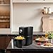 GadgetHaven Air Fryer, 3 L Manual Airfryer Oven and 5-in-1 Multicooker Compact Air Fryer with Hi-Fry Technology for Extra Crisp, Quick & Easy Meals, Nonstick & Dishwasher Safe Basket, Black
