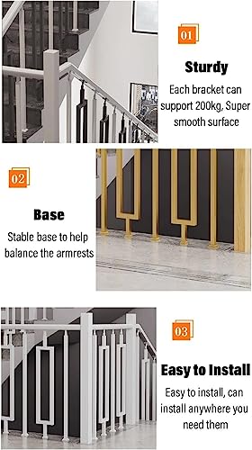 Barandilla de escalera negra ideal para remodelar escaleras de forma sencilla 6