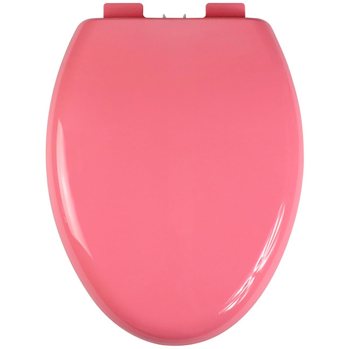 Ldhsjh Pink Elongated Soft Close Toilet Seat, Quiet Install Install, Adjustable, Lightweight, Durable, Portable, User-Friendly, Compact, Shaped, Quick